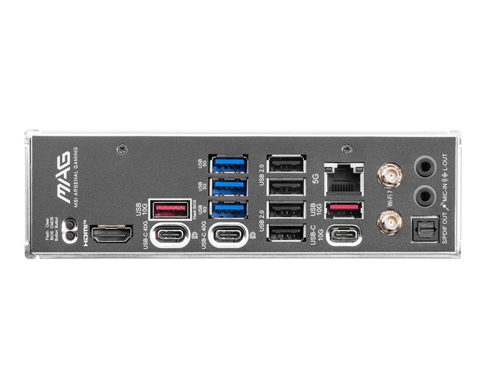 MSI Mag X870E Tomahawk Wi-Fi AMD X870E AM5 ATX alaplap