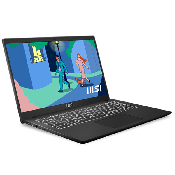 MSI Modern 15 15 B11M-065X 15,6"FHD/Intel Core i5-1155G7/8GB/512GB/Int.VGA/FreeDOS/fekete laptop