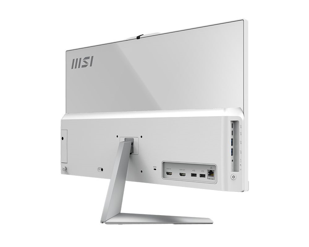 MSI Modern AM242 12M-1080XHU 23,8"FHD/Core i3-1215U/8GB/256GB/fehér All-in-One asztali számítógép