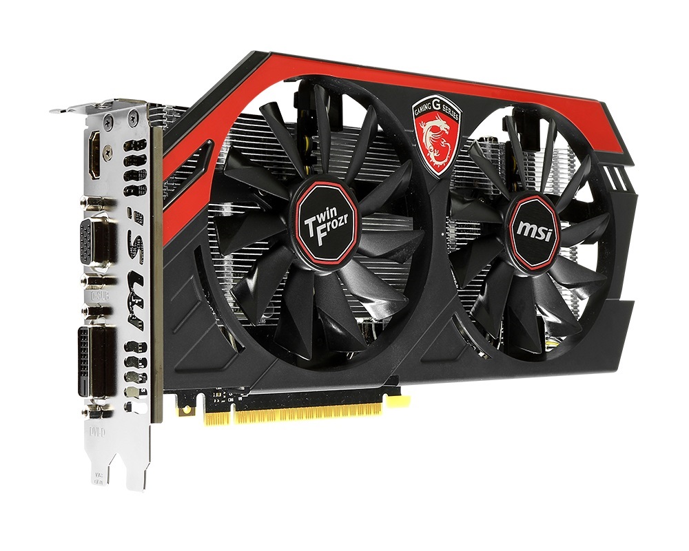 MSI N750Ti TF 2GD5/OC Gaming nVidia 2GB GDDR5 128bit PCIe videokártya