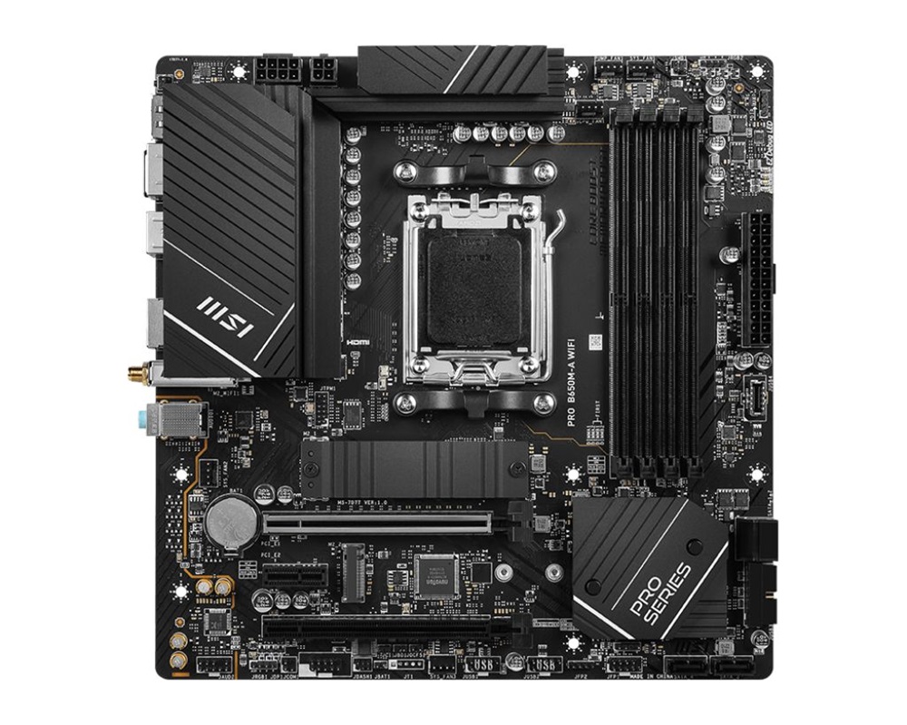 MSI PRO B650M-A WIFI AMD B650 AM5 mATX alaplap