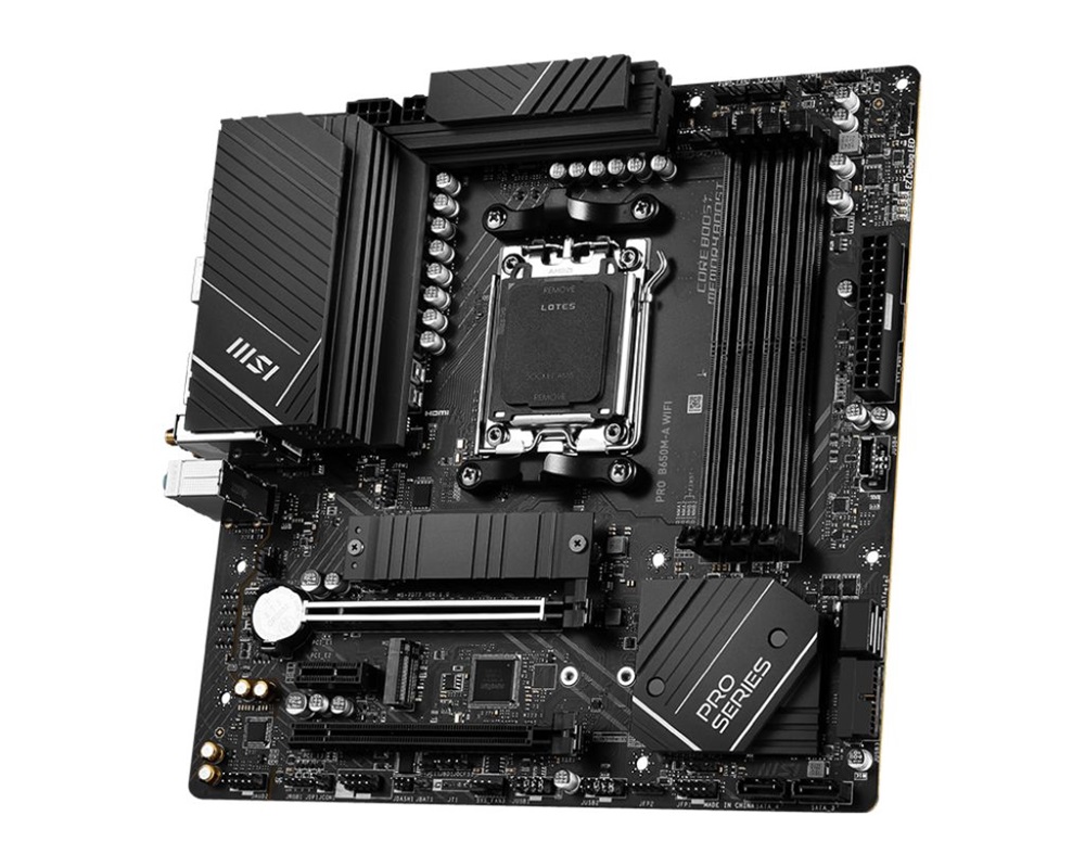 MSI PRO B650M-A WIFI AMD B650 AM5 mATX alaplap