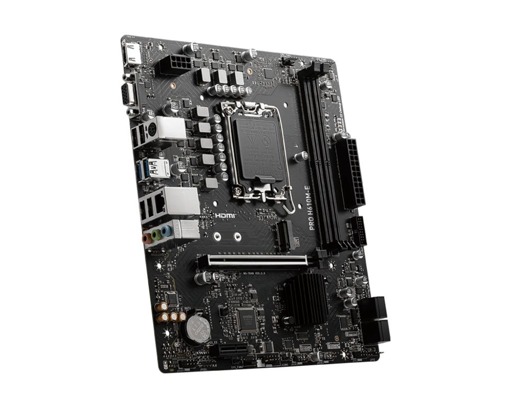 MSI PRO H610M-E Intel H610 LGA1700 mATX alaplap