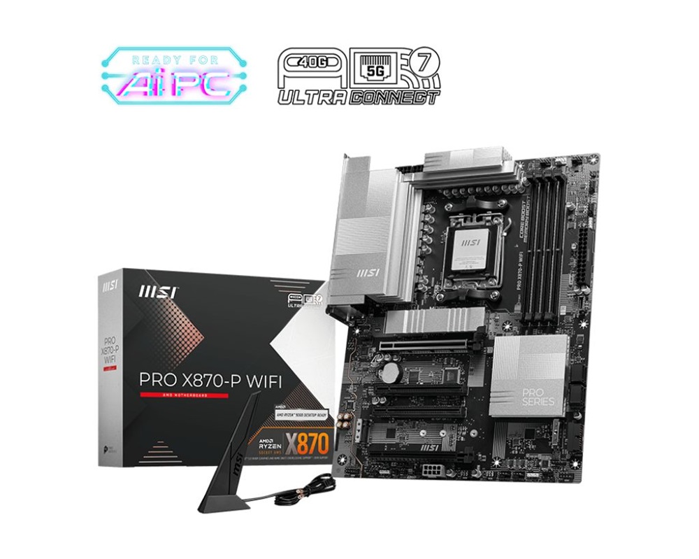 MSI PRO X870-P WIFI AMD X870 sAM5 ATX alaplap
