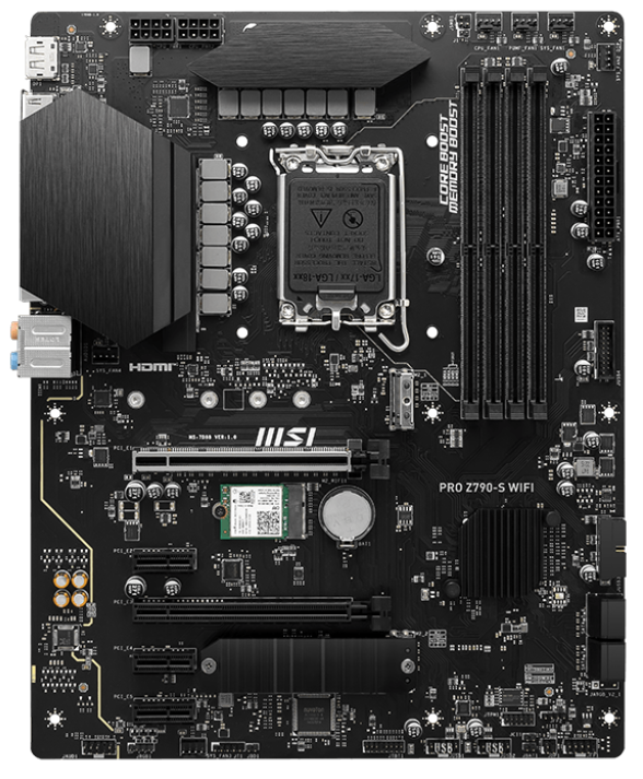 MSI PRO Z790-S WIFI Intel Z790 LGA1700 ATX alaplap