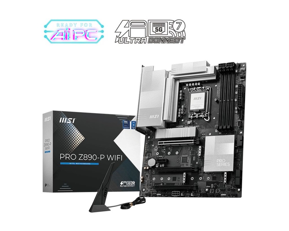 MSI PRO Z890-P WIFI Intel Z890 LGA1851 ATX alaplap