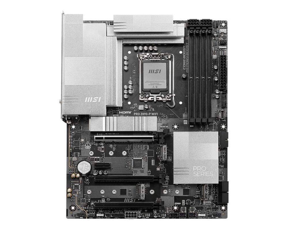 MSI PRO Z890-P WIFI Intel Z890 LGA1851 ATX alaplap