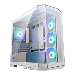 MSI Pano M100R PZ fehér (táp nélküli) ablakos mATX ház