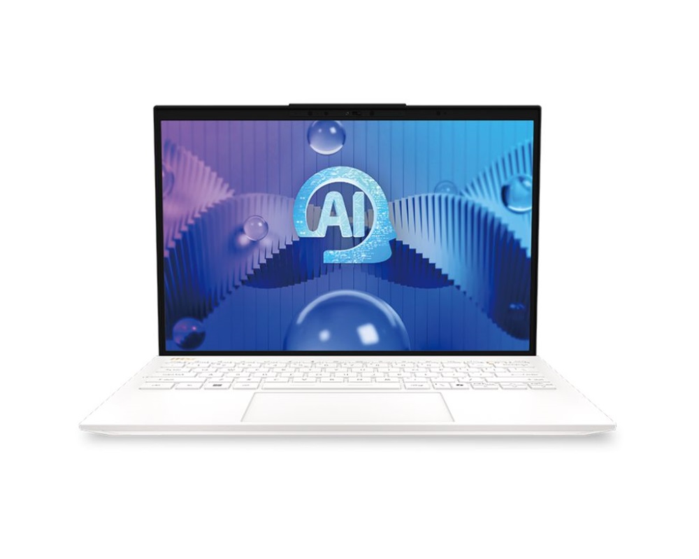 MSI Prestige 13 AI Evo A1MG-201 13,3"QHD+/Intel Core Ultra 5-125H/16GB/512GB/Int.VGA/Win11/fehér laptop