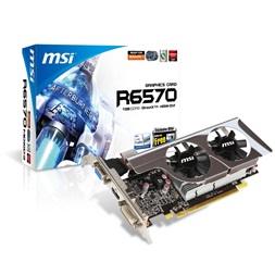 MSI R6570-MD1GD3/LP AMD 1GB GGDR3 128bit PCIe videokártya