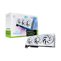 MSI RTX 5060 TI 16G GAMING TRIO OC WHITE 16GB DDR7 128bit PCIe videókártya