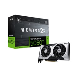 MSI RTX 5060 Ti VENTUS 2X OC PLUS nVidia 8GB DDR7 PCIe videókártya