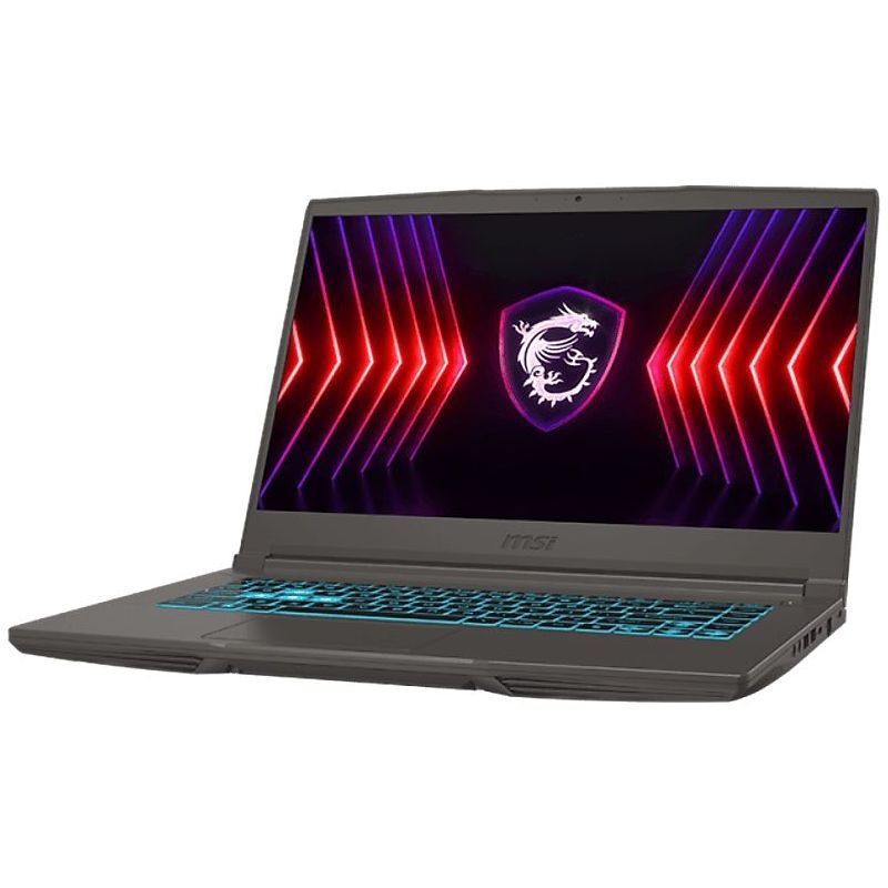 MSI Thin 15 B12UC-1460 15,6"FHD/Intel Core i5-12450H/8GB/512GB/RTX 3050 4GB/Win11 Pro/fekete laptop