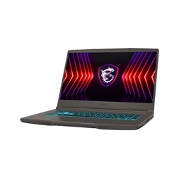 MSI Thin 15 B12UC (UI key) 15,6"FHD/Intel Core i5-12450H/16GB/512GB/RTX 3050 4GB/FreeDOS/szürke laptop