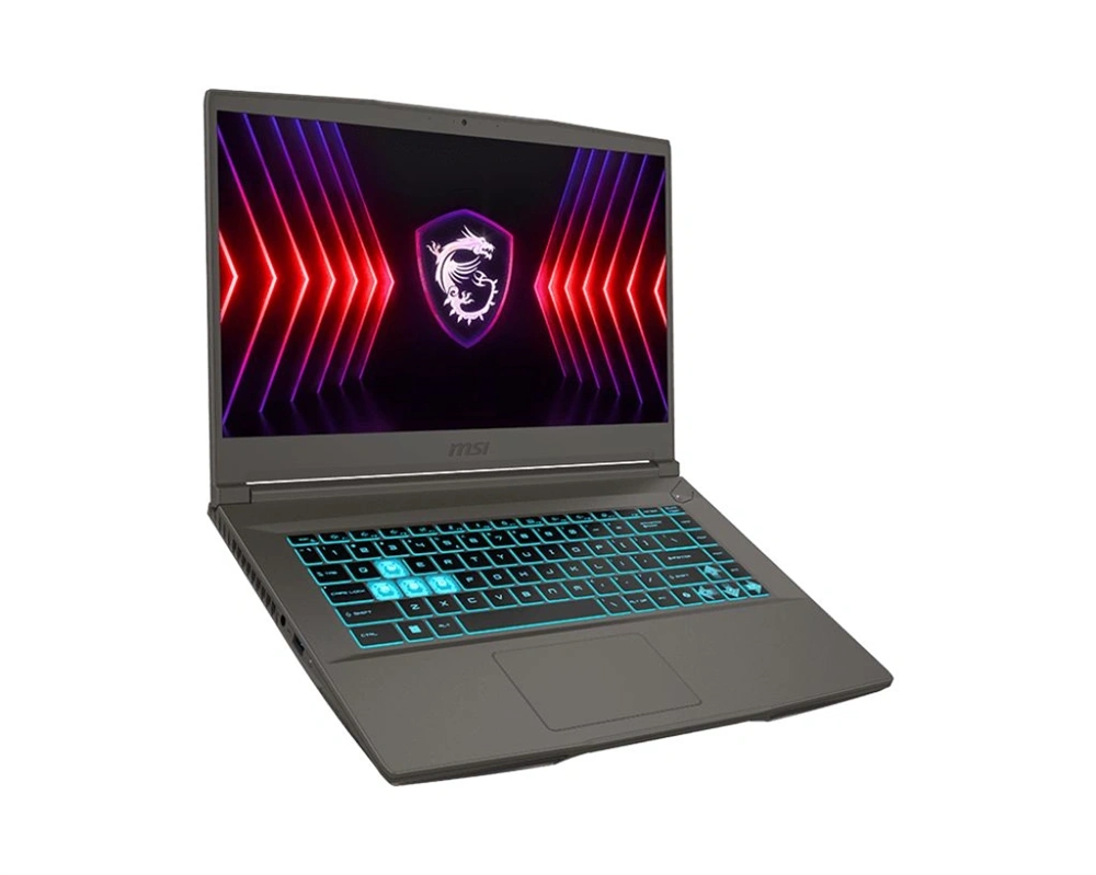 MSI Thin 15 B12UC (UI key) 15,6"FHD/Intel Core i5-12450H/16GB/512GB/RTX 3050 4GB/FreeDOS/szürke laptop