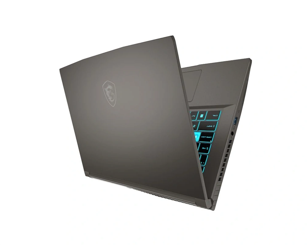 MSI Thin 15 B12UC (UI key) 15,6"FHD/Intel Core i5-12450H/16GB/512GB/RTX 3050 4GB/FreeDOS/szürke laptop