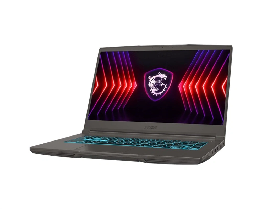 MSI Thin 15 B13VE 15,6"FHD/Intel Core i5-13420H/16GB/512GB/RTX 4050 6GB/FreeDOS/szürke laptop