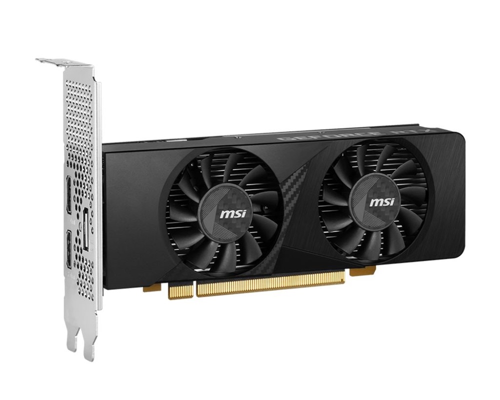 MSI nVIDIA RTX 3050 LP 6GB DDR6 OC PCI-Ex16x videokártya