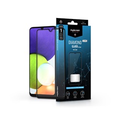 MSP LA-2083 Galaxy A22 4G/M22 4G Diamond Glass Lite Edge 2.5D edzett üveg kijelzővédő fólia
