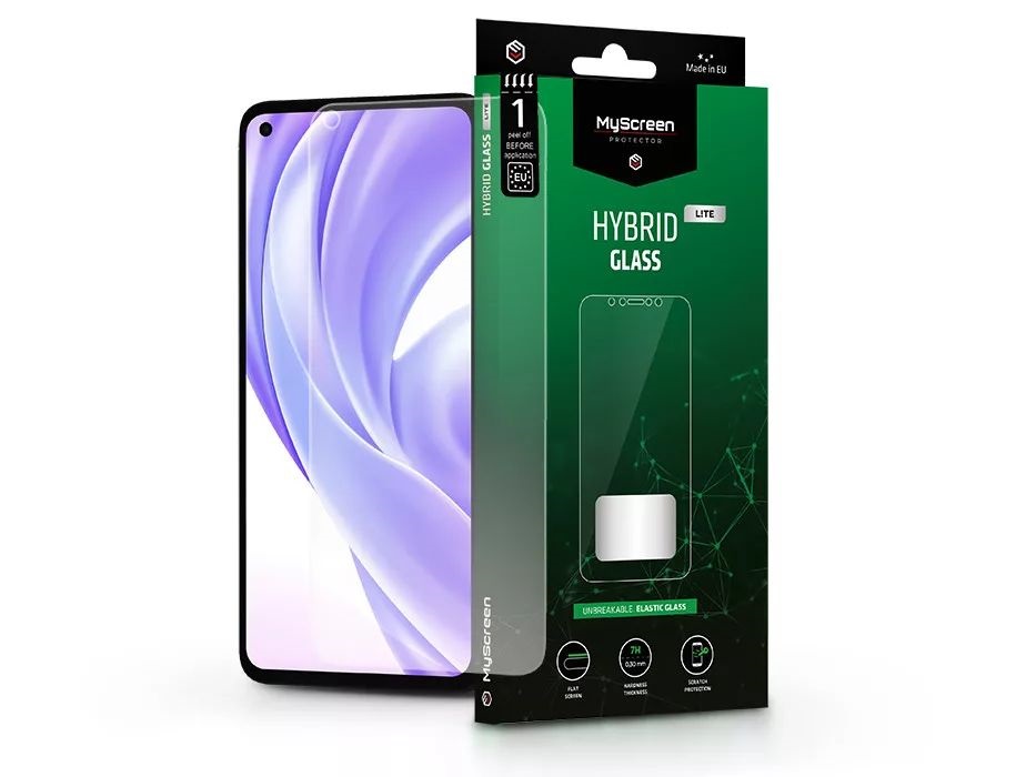 MSP LA-2123 Xiaomi Mi 11 Lite Hybrid Glass Lite rugalmas üveg kijelzővédő fólia