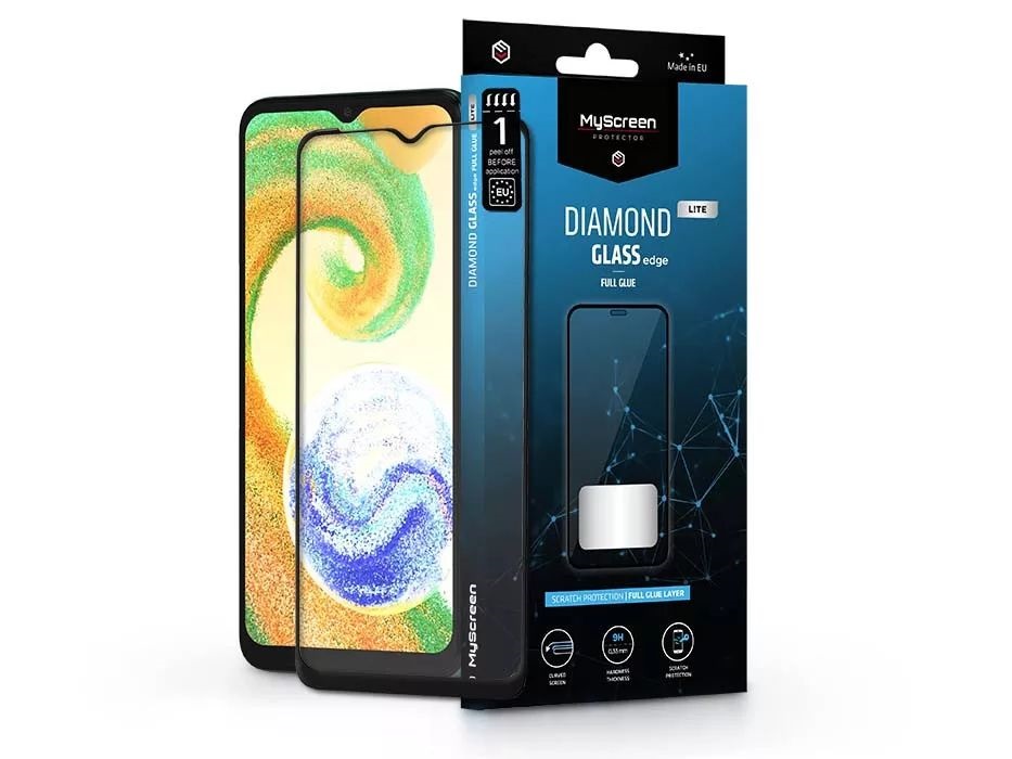 MSP LA-2231 Galaxy A04/A04s Diamond Glass Lite Edge2.5D edzett üveg kijelzővédő fólia