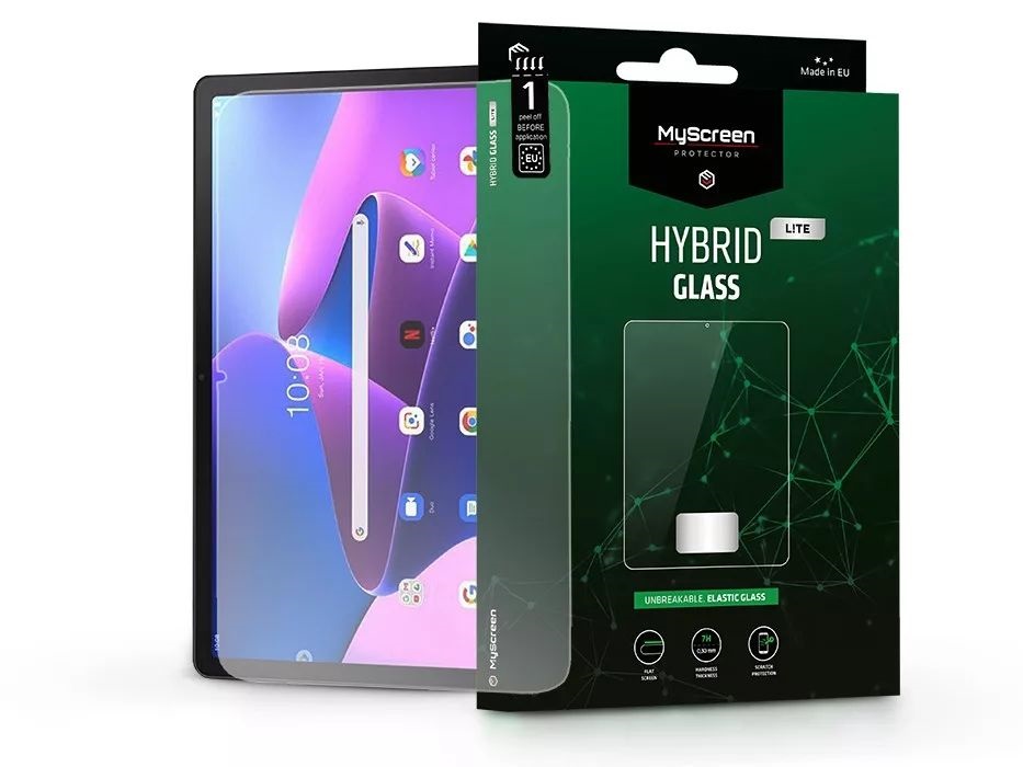 MSP LA-2268 Lenovo Tab M10 Plus (3rd Gen.) Hybrid Glass Lite rugalmas üveg kijelzővédő fólia