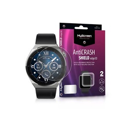 MSP LA-2279 Huawei Watch GT 3 Pro (46mm) AntiCrash Shield Edge 3D 2db ütésálló kijelzővédő fólia