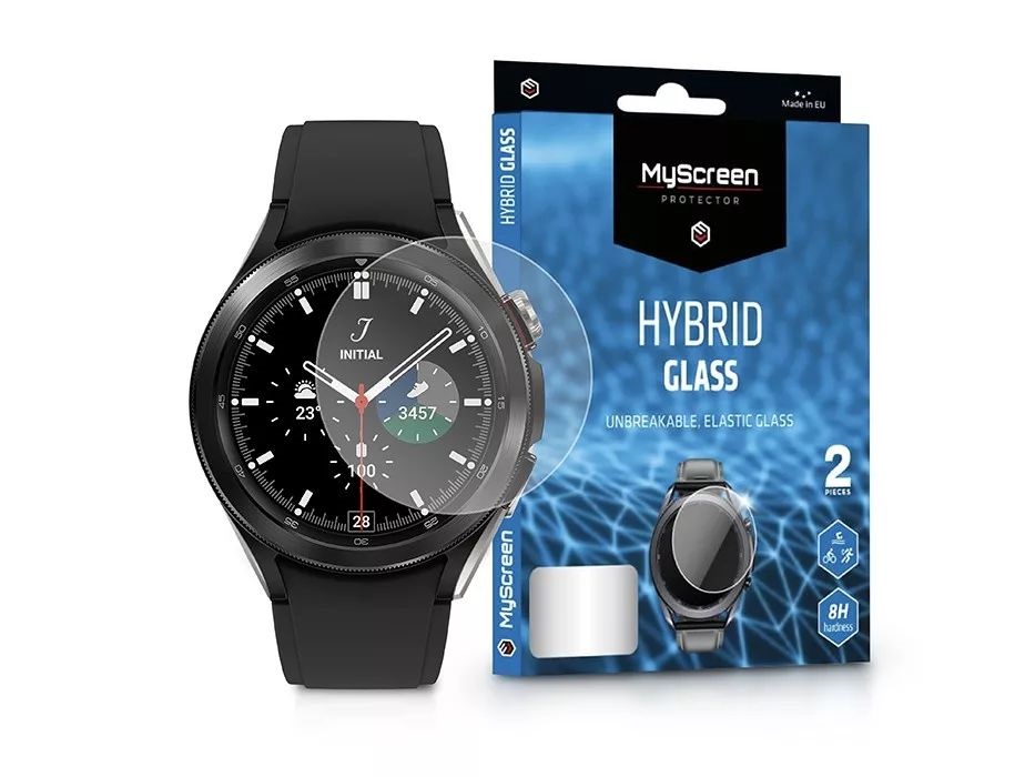 MSP LA-2289 Galaxy Watch 4 Classic (42mm) Hybrid Glass 2db rugalmas üveg kijelzővédő fólia