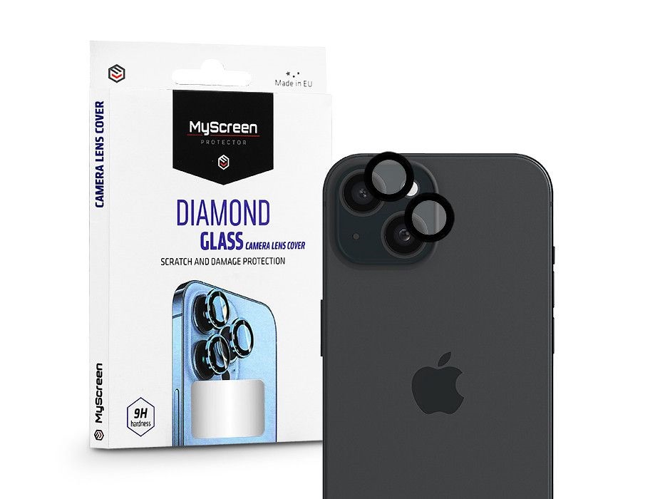 MSP MS224611 Apple iPhone 15/15 Plus Diamond Glass hátsó kameralencse védő edzett üveg