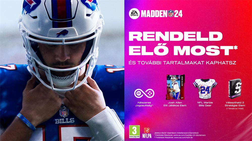 Madden NFL 24 PS4 játékszoftver