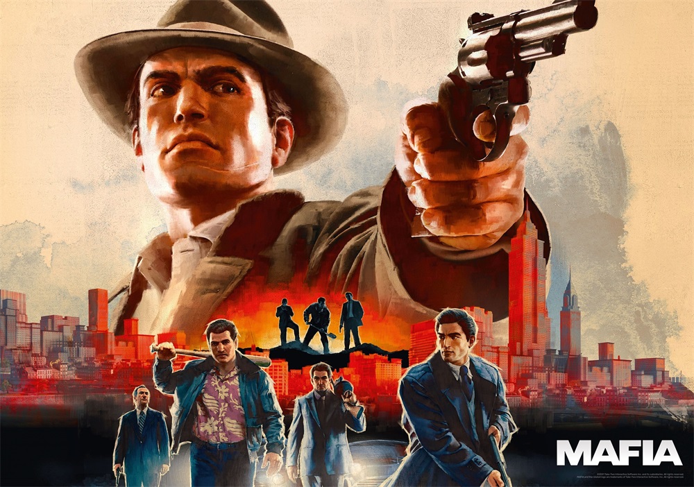 Mafia: Definitive Edition 1000 darabos puzzle