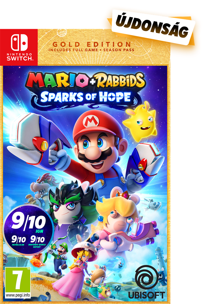 Mario + Rabbids® Sparks of Hope Gold Edition Nintendo Switch játékszoftver