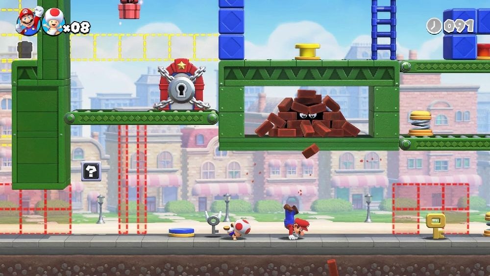 Mario vs. Donkey Kong Nintendo Switch játékszoftver