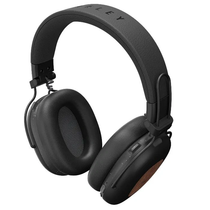 Marley Positive Vibration Rebel ANC Bluetooth fekete fejhallgató