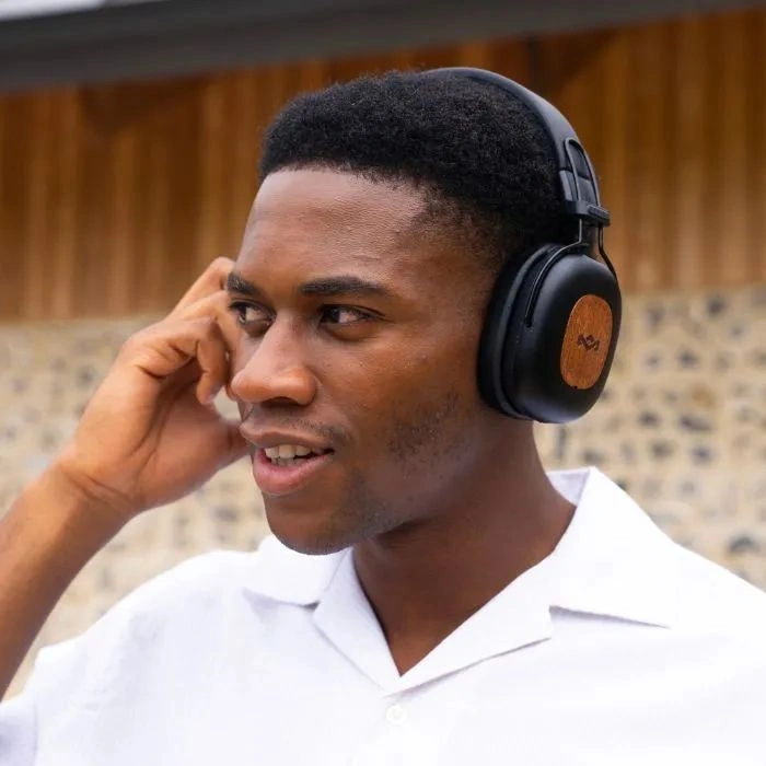 Marley Positive Vibration Rebel ANC Bluetooth fekete fejhallgató