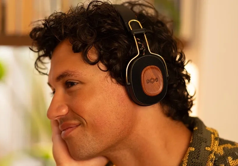 Marley Positive Vibration Riddim Bluetooth Rasta fejhallgató