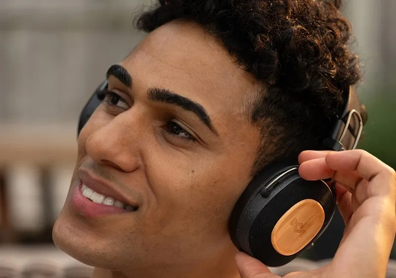 Marley Positive Vibration Riddim Bluetooth  fekete fejhallgató