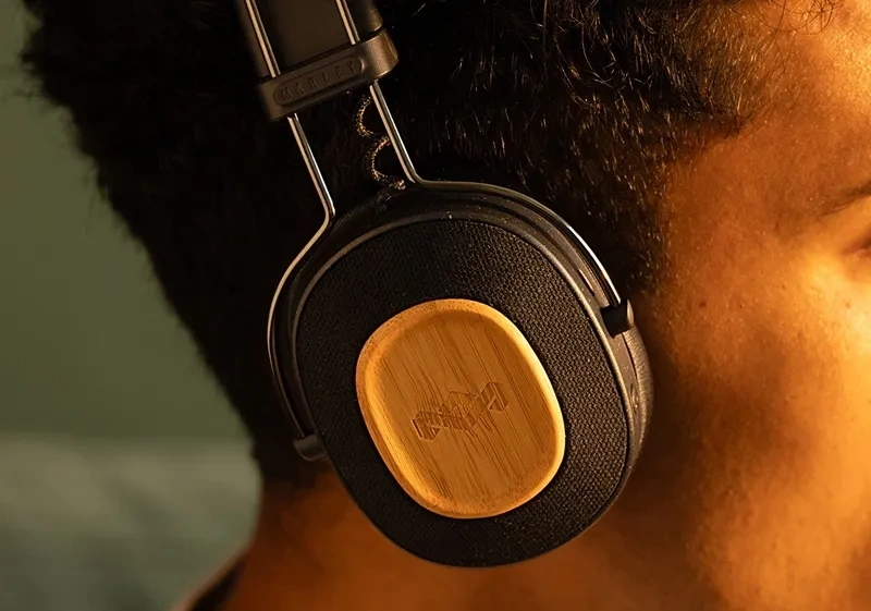 Marley Positive Vibration Riddim Bluetooth  fekete fejhallgató