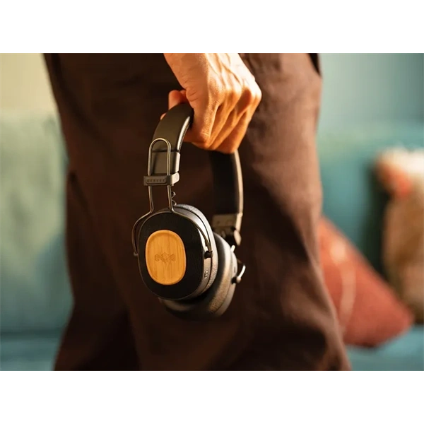 Marley Positive Vibration Riddim Bluetooth  fekete fejhallgató