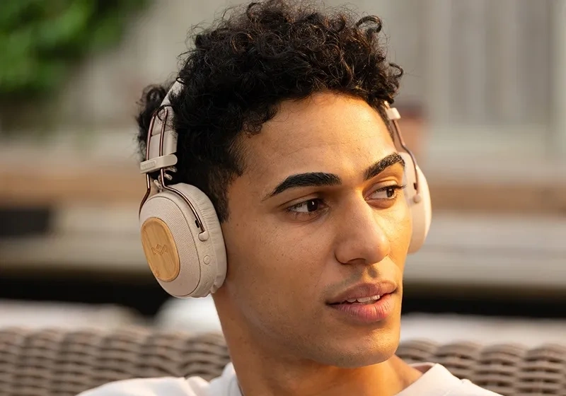 Marley Positive Vibration Riddim Bluetooth krém fejhallgató