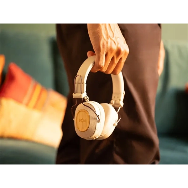 Marley Positive Vibration Riddim Bluetooth krém fejhallgató