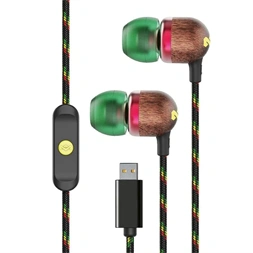 Marley Smile Jamaica USB-C vezetékes rasta fülhallgató