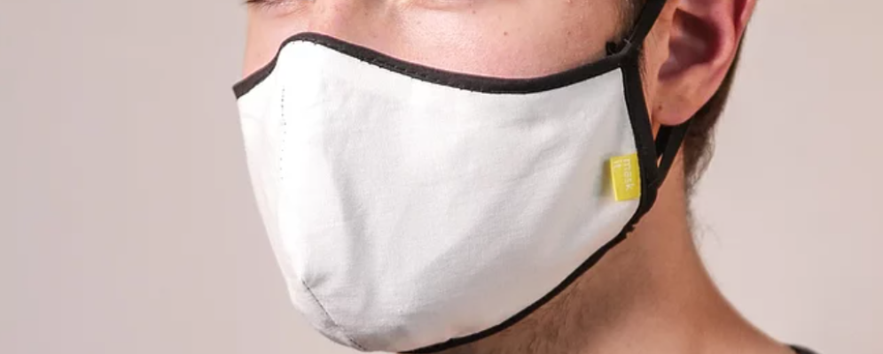 Mask it. mosható textil fehér férfi szájmaszk