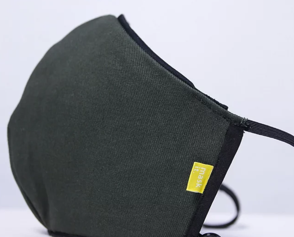 Mask it. mosható textil khaki férfi szájmaszk