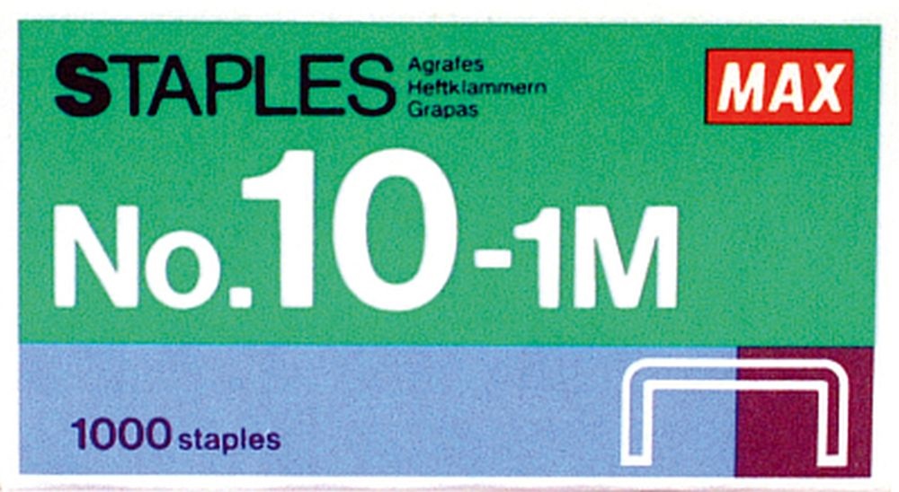 Max 10-1 No.10 1000db/doboz fűzőkapocs