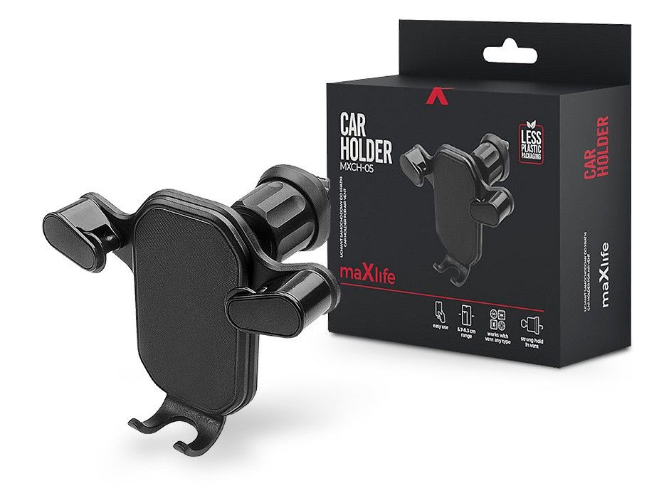 Maxlife TF-0244 Maxlife univerzális szellőzőrácsba illeszthető autós tartó