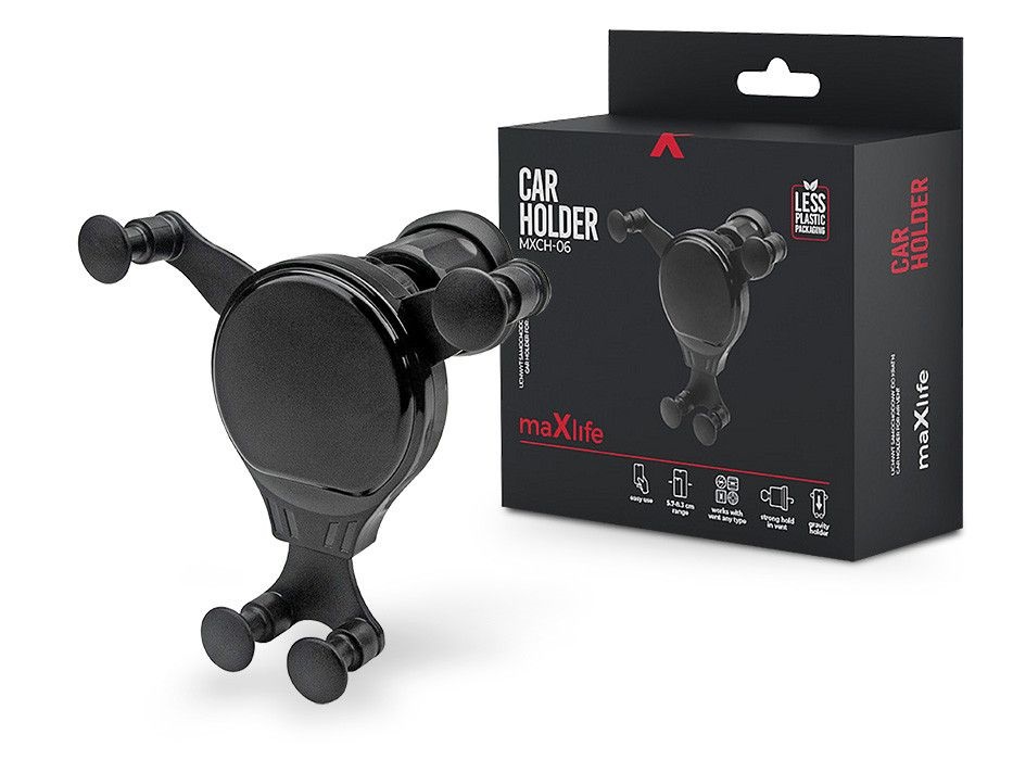 Maxlife TF-0247 Maxlife univerzális szellőzőrácsba illeszthető autós tartó