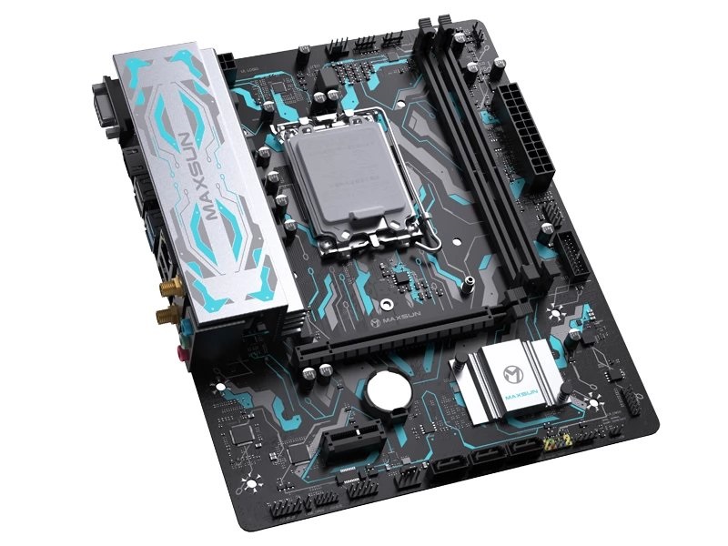 Maxsun B760M GAMING WIFI GANK V2 Intel B760 LGA1700 mATX alaplap