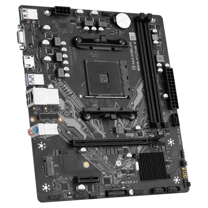 Maxsun Challenger A520M-K AMD A520 AM4 mATX alaplap