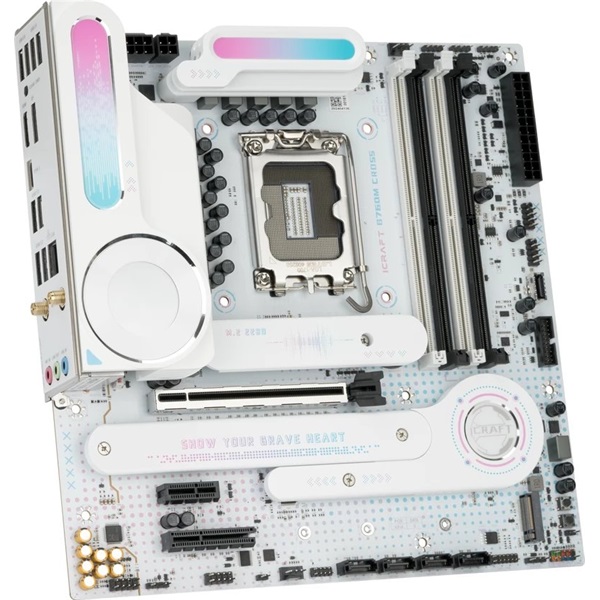 Maxsun iCraft B760M CROSS Intel B760 LGA1700 mATX alaplap